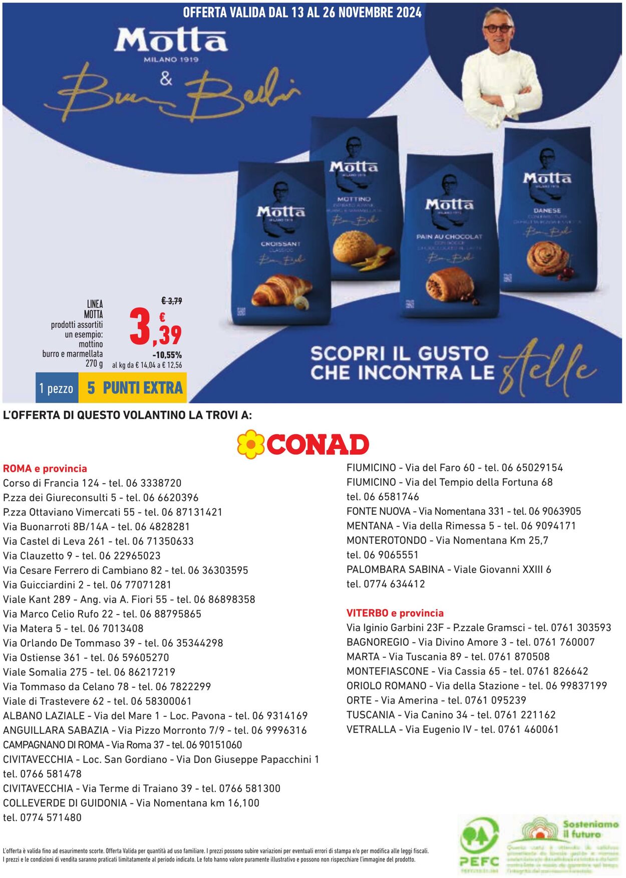 Volantino Conad 31.10.2024 - 26.11.2024