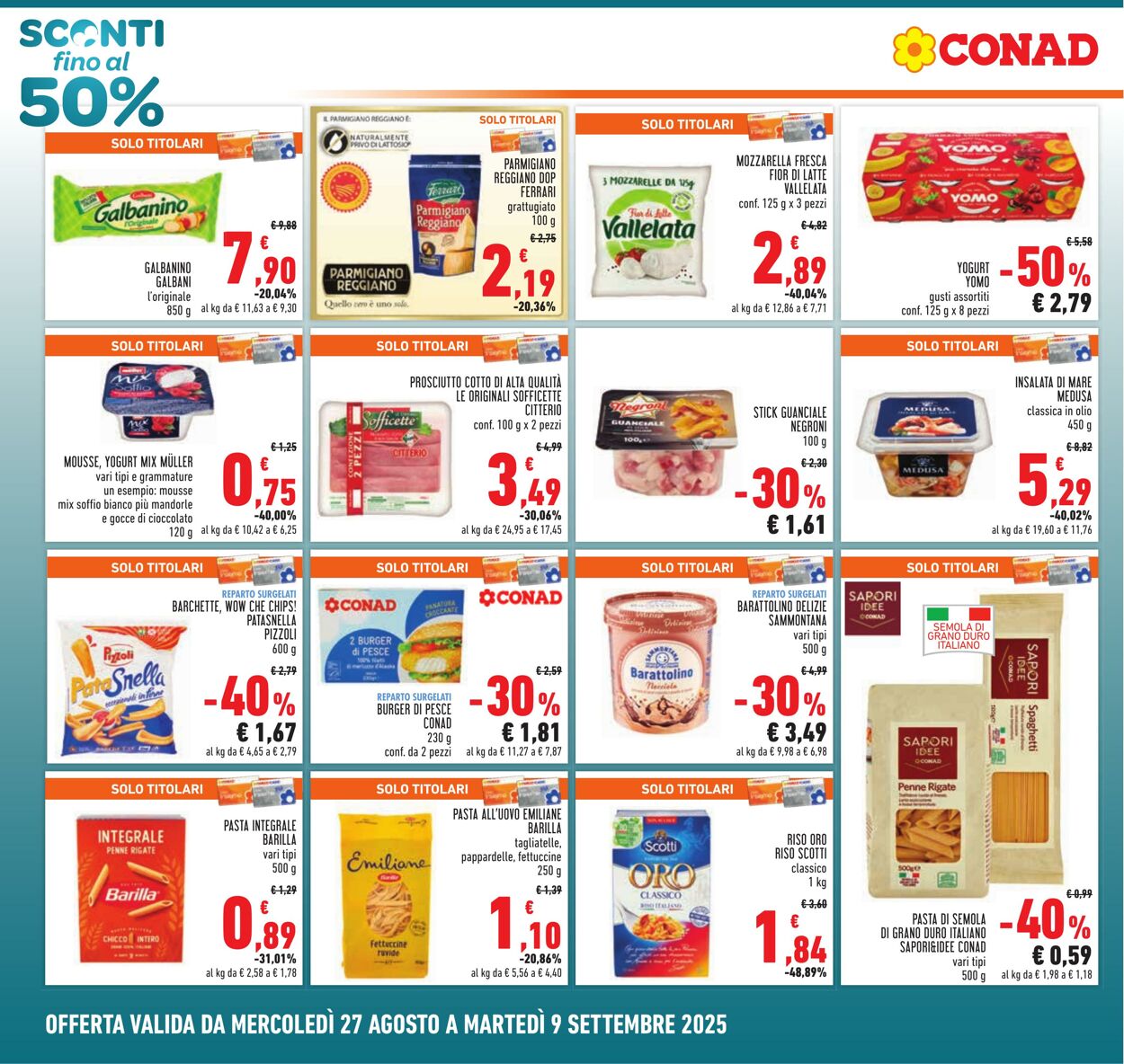 Volantino Conad 23.08.2025 - 23.08.2025