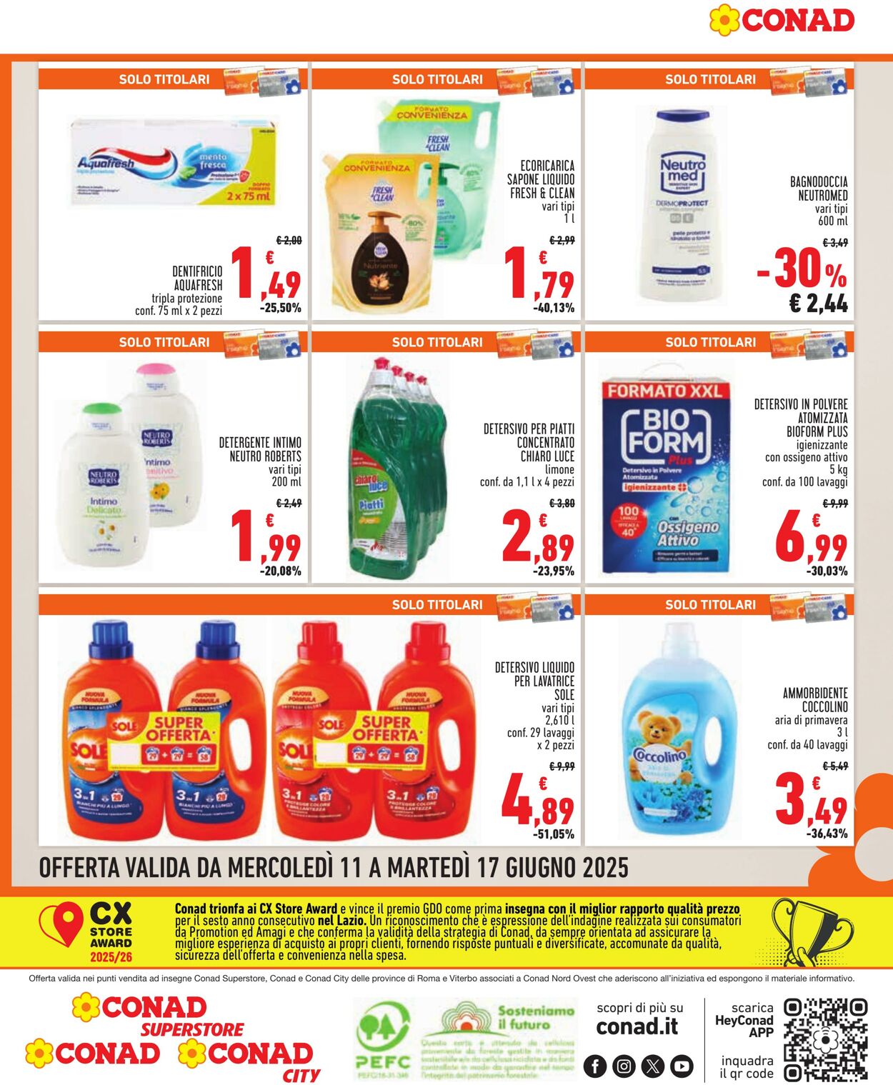 Volantino Conad 11.06.2025 - 11.06.2025