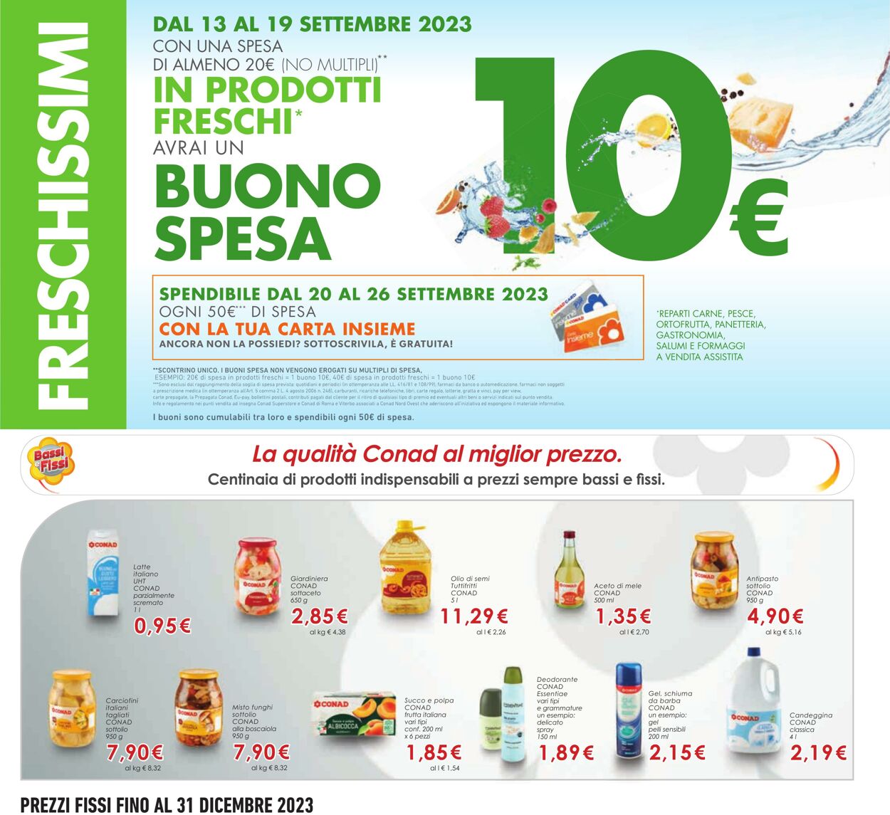 Volantino Conad 13.09.2023 - 24.09.2023