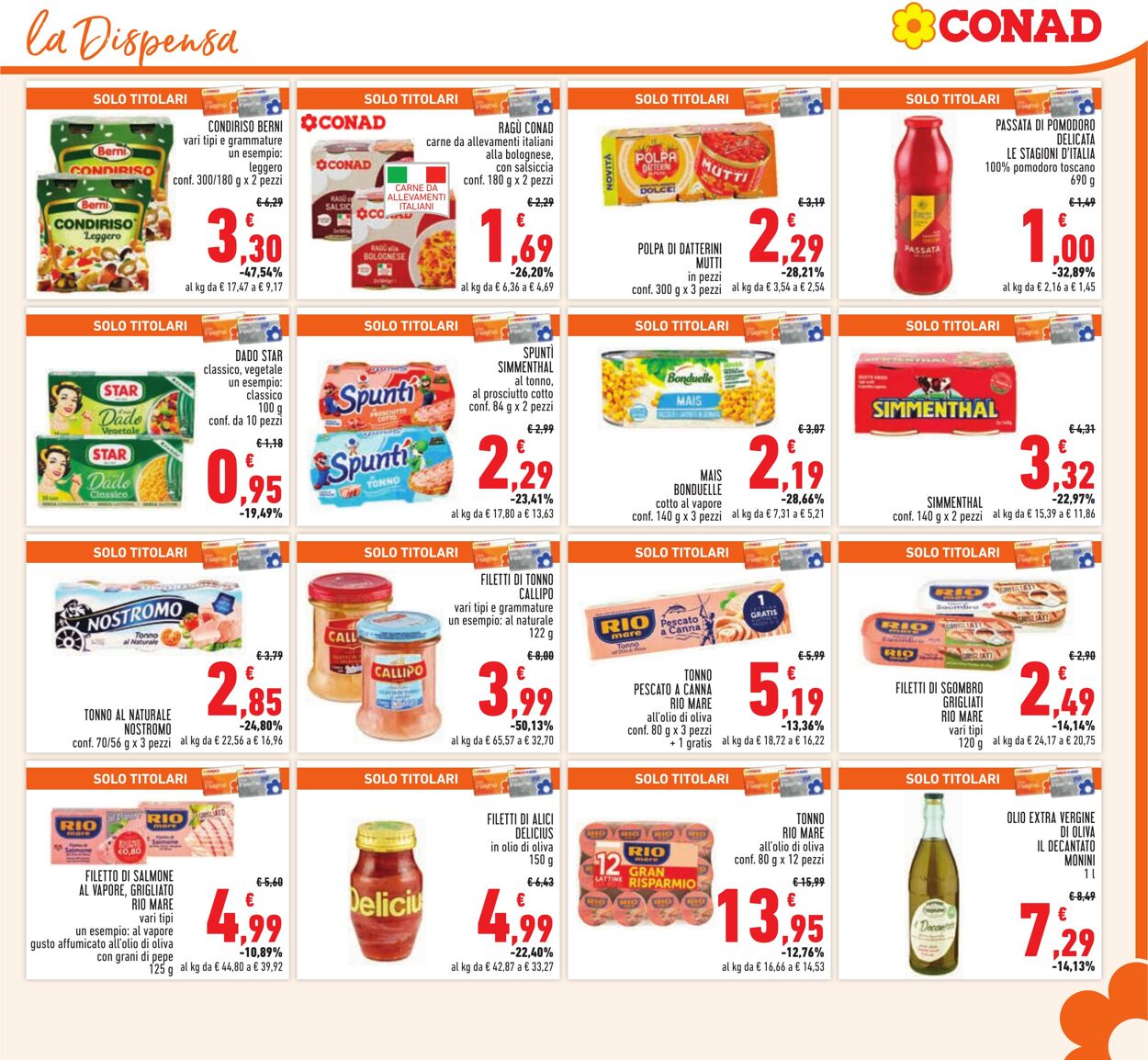 Volantino Conad 13.09.2023 - 24.09.2023