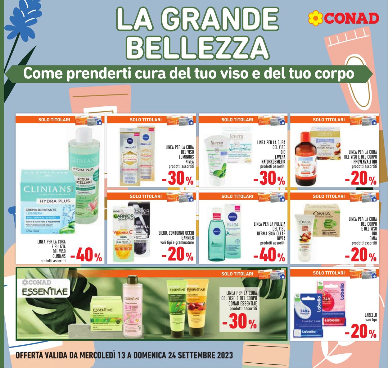 Volantino Conad 13.09.2023 - 24.09.2023