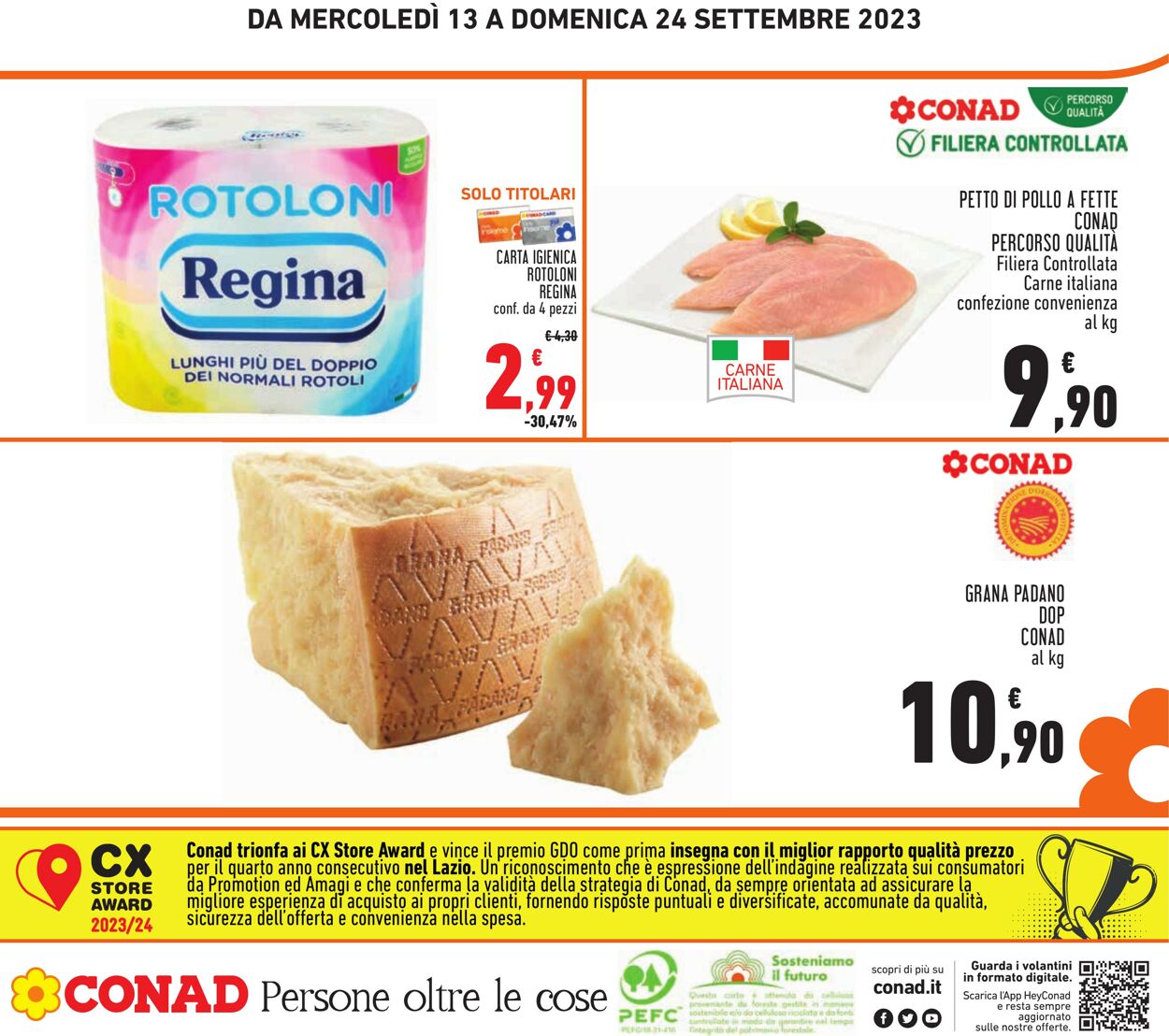 Volantino Conad 13.09.2023 - 24.09.2023