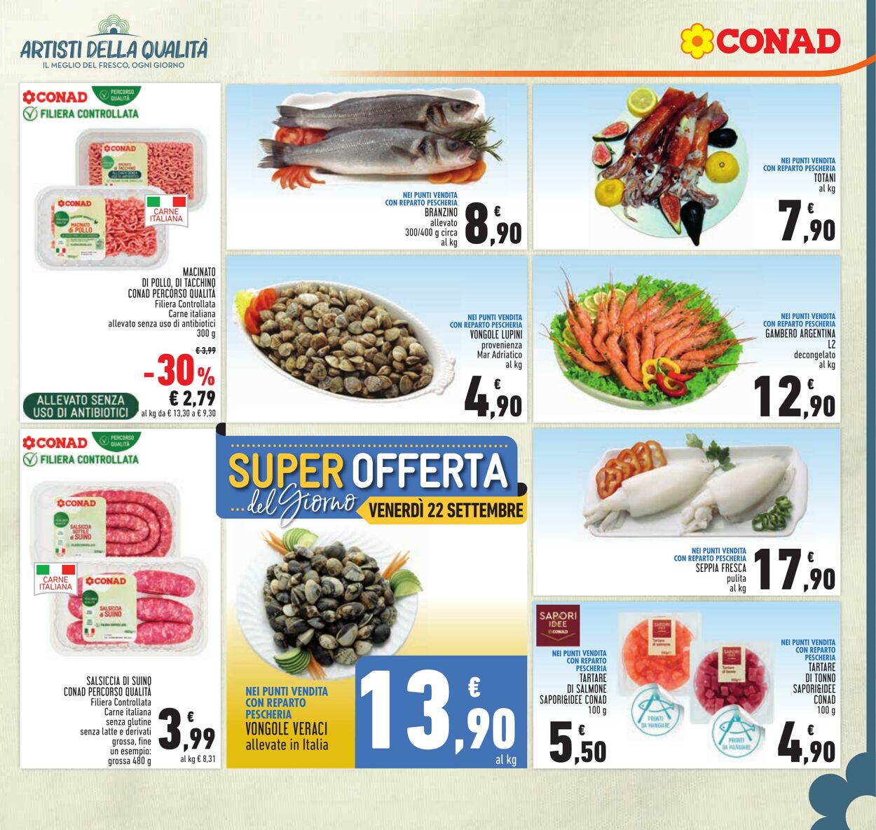 Volantino Conad 13.09.2023 - 24.09.2023