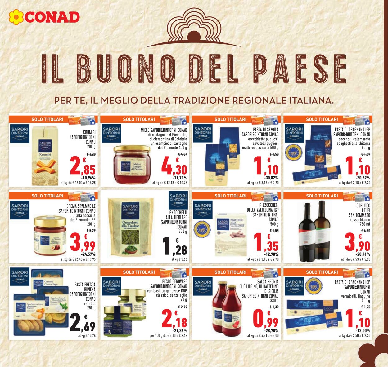 Volantino Conad 13.09.2023 - 24.09.2023