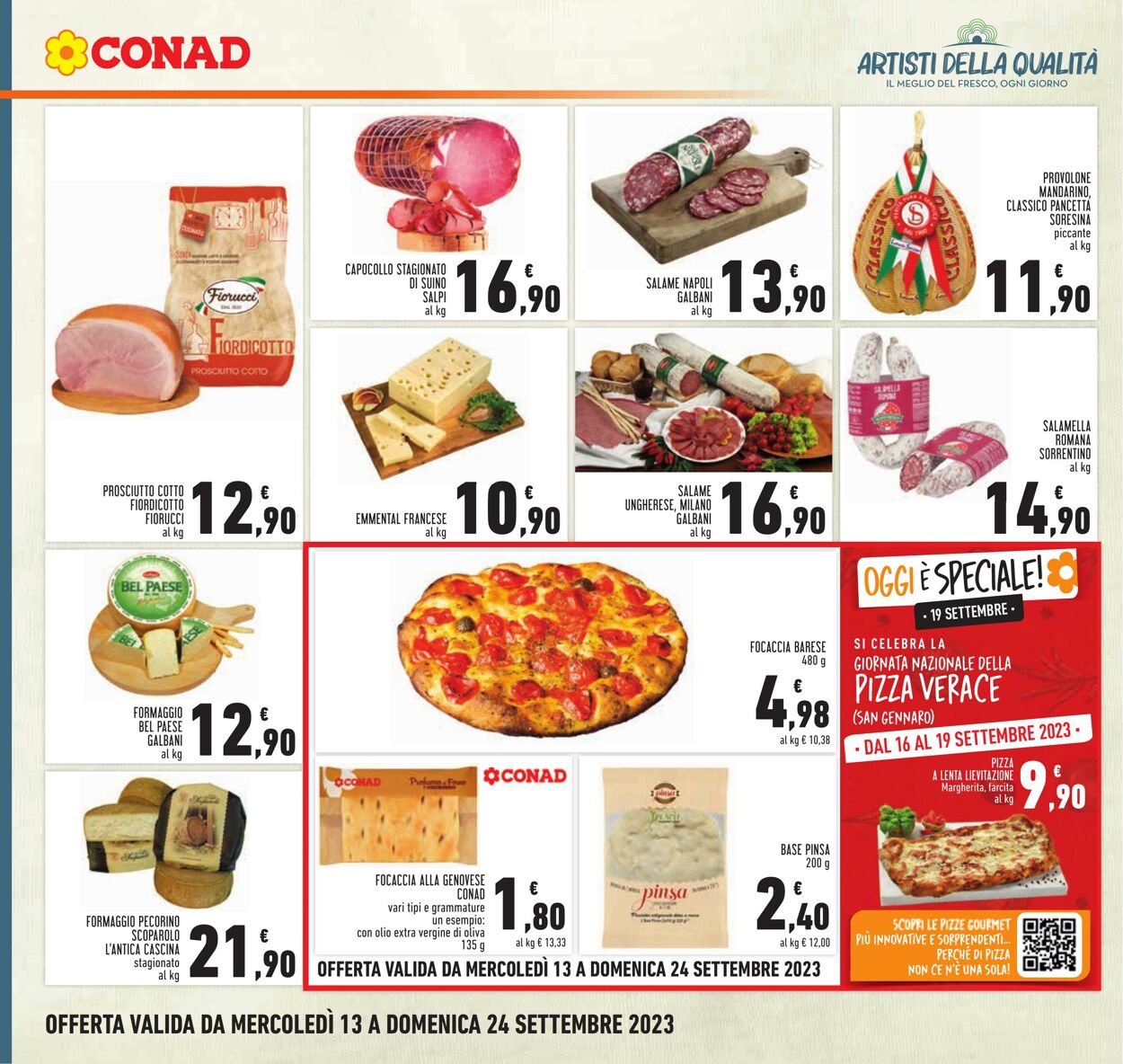 Volantino Conad 13.09.2023 - 24.09.2023