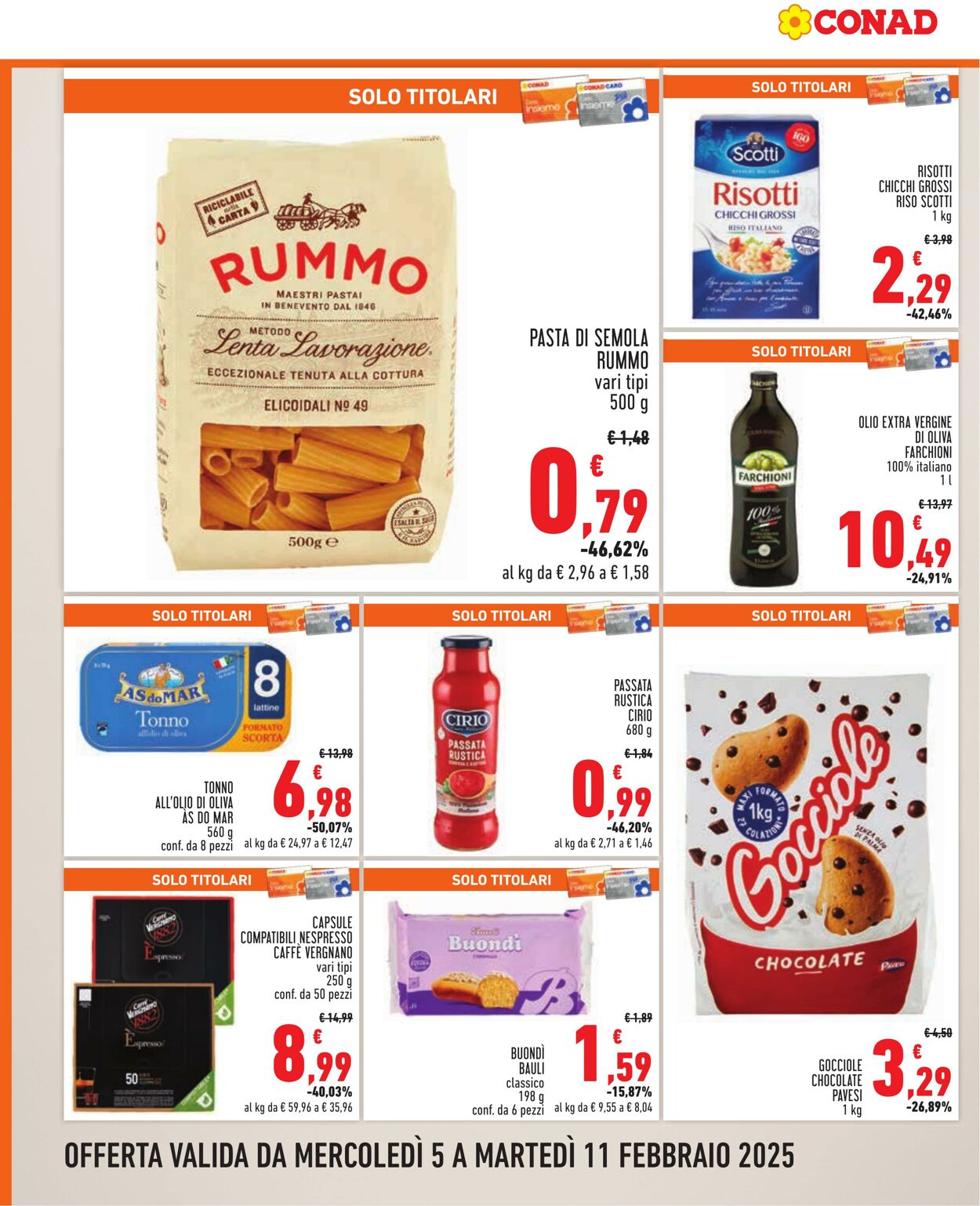 Volantino Conad 05.02.2025 - 11.02.2025