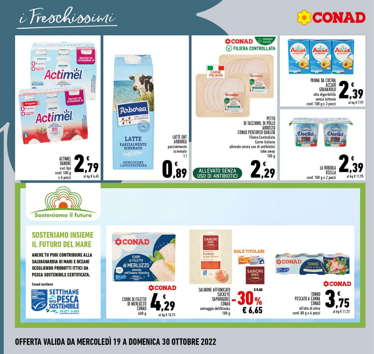 Volantino Conad 19.10.2022 - 30.10.2022