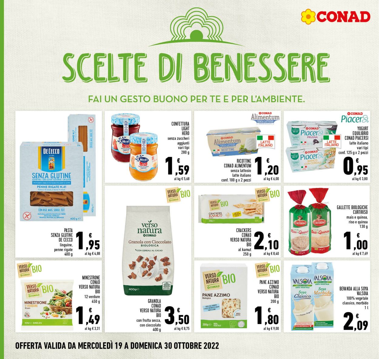 Volantino Conad 19.10.2022 - 30.10.2022