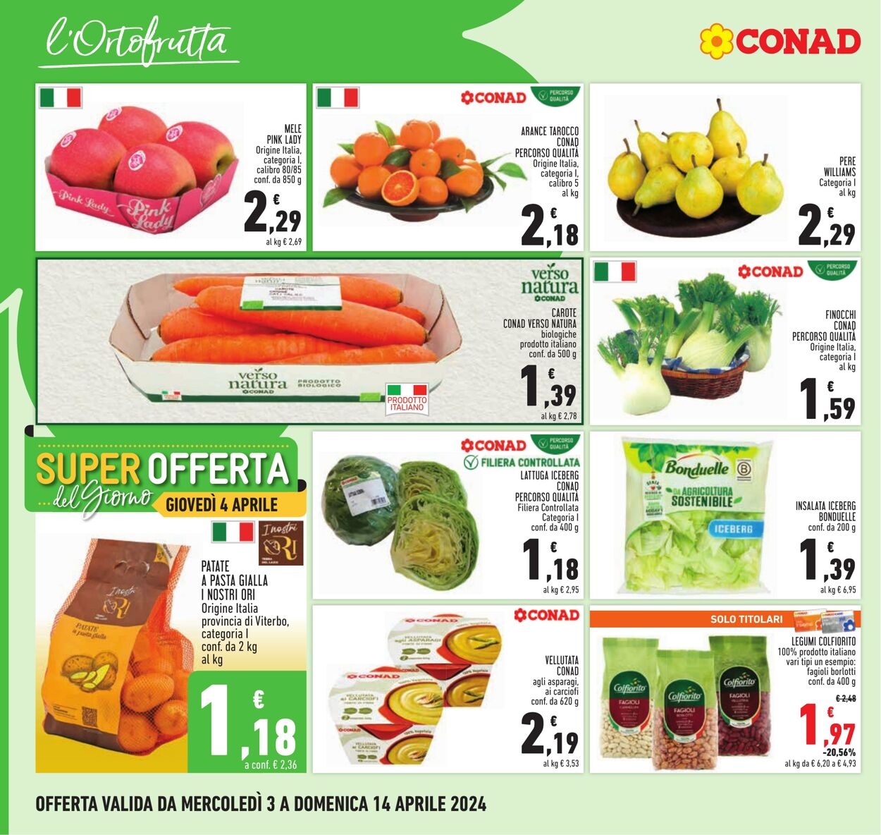 Volantino Conad 03.03.2024 - 14.04.2024