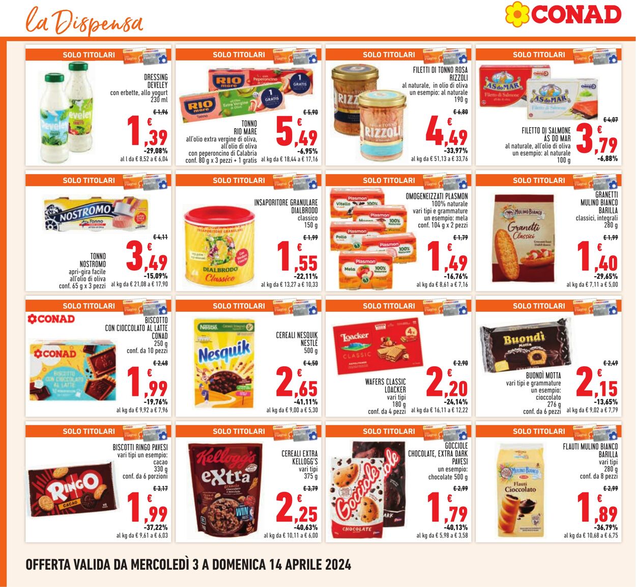 Volantino Conad 03.03.2024 - 14.04.2024