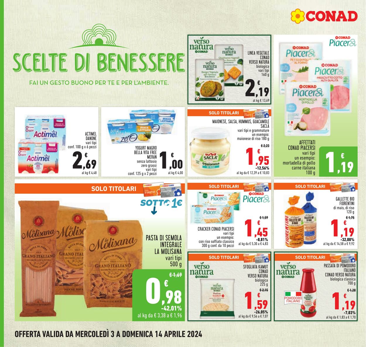 Volantino Conad 03.03.2024 - 14.04.2024