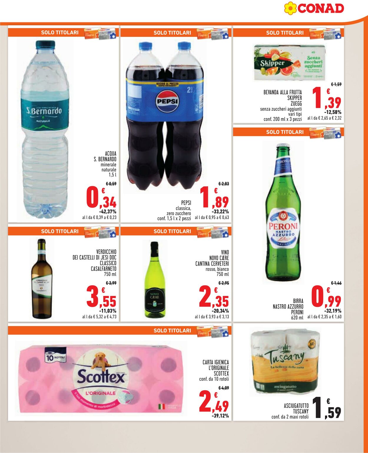 Volantino Conad 19.06.2024 - 25.06.2024