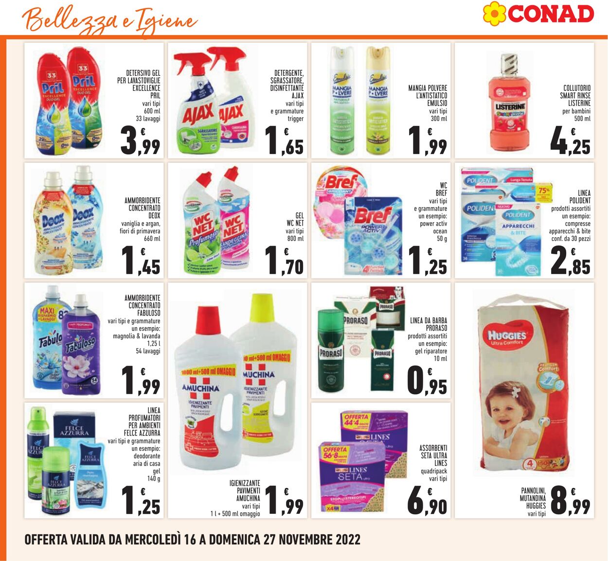 Volantino Conad 16.11.2022 - 27.11.2022