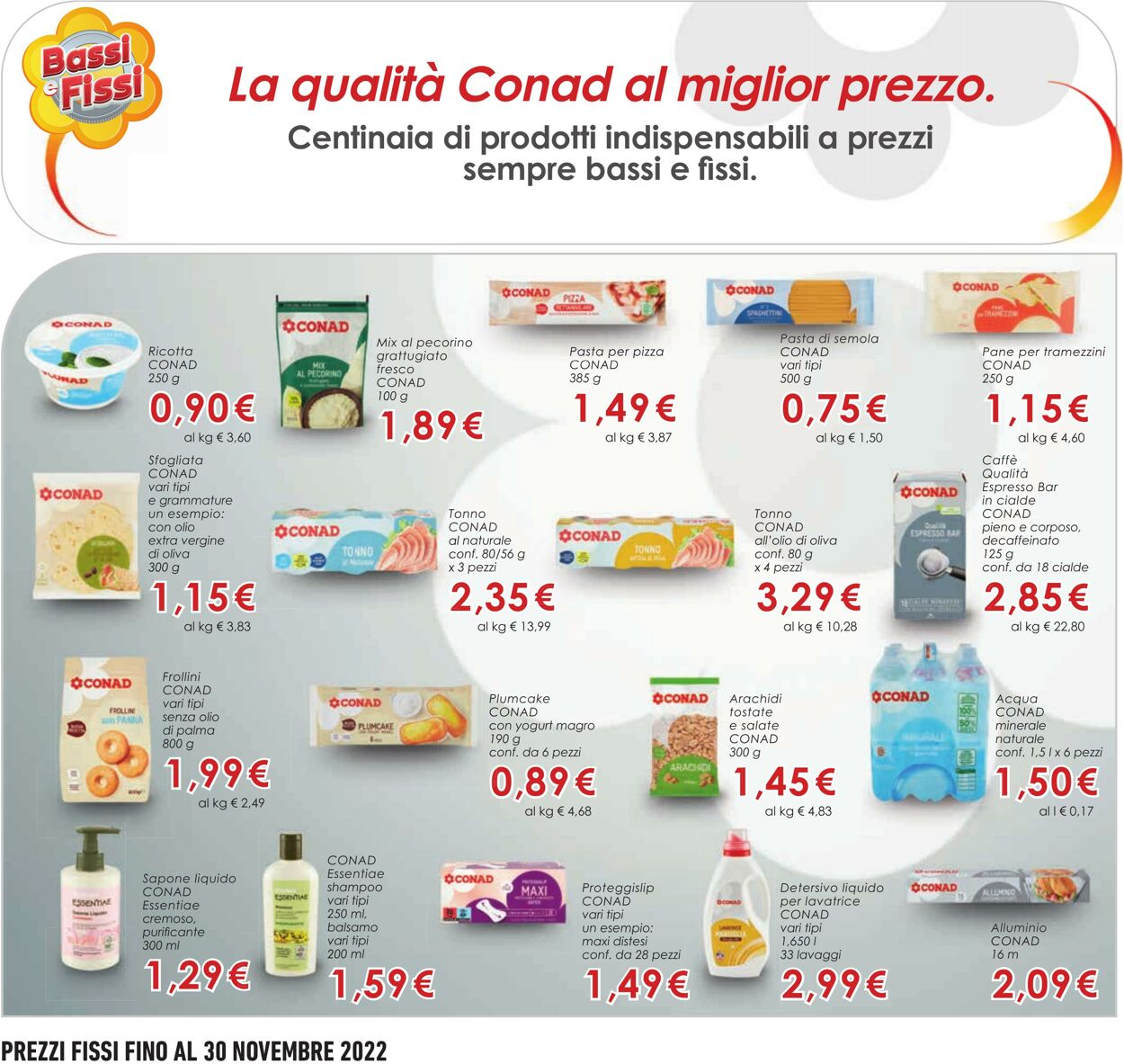 Volantino Conad 16.11.2022 - 27.11.2022