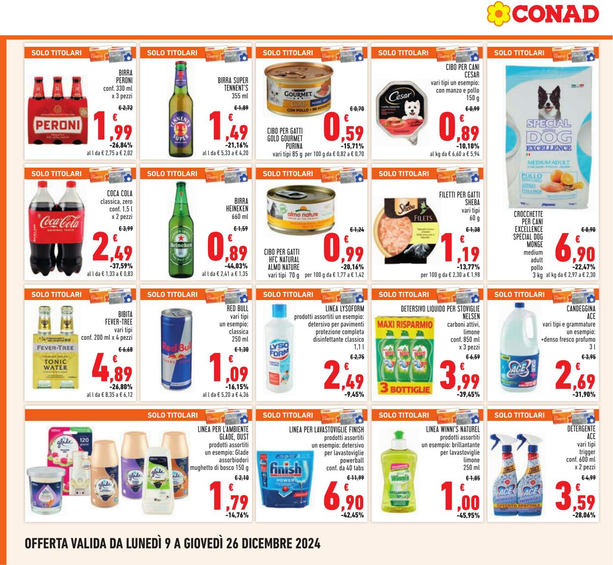 Volantino Conad 09.11.2024 - 26.12.2024