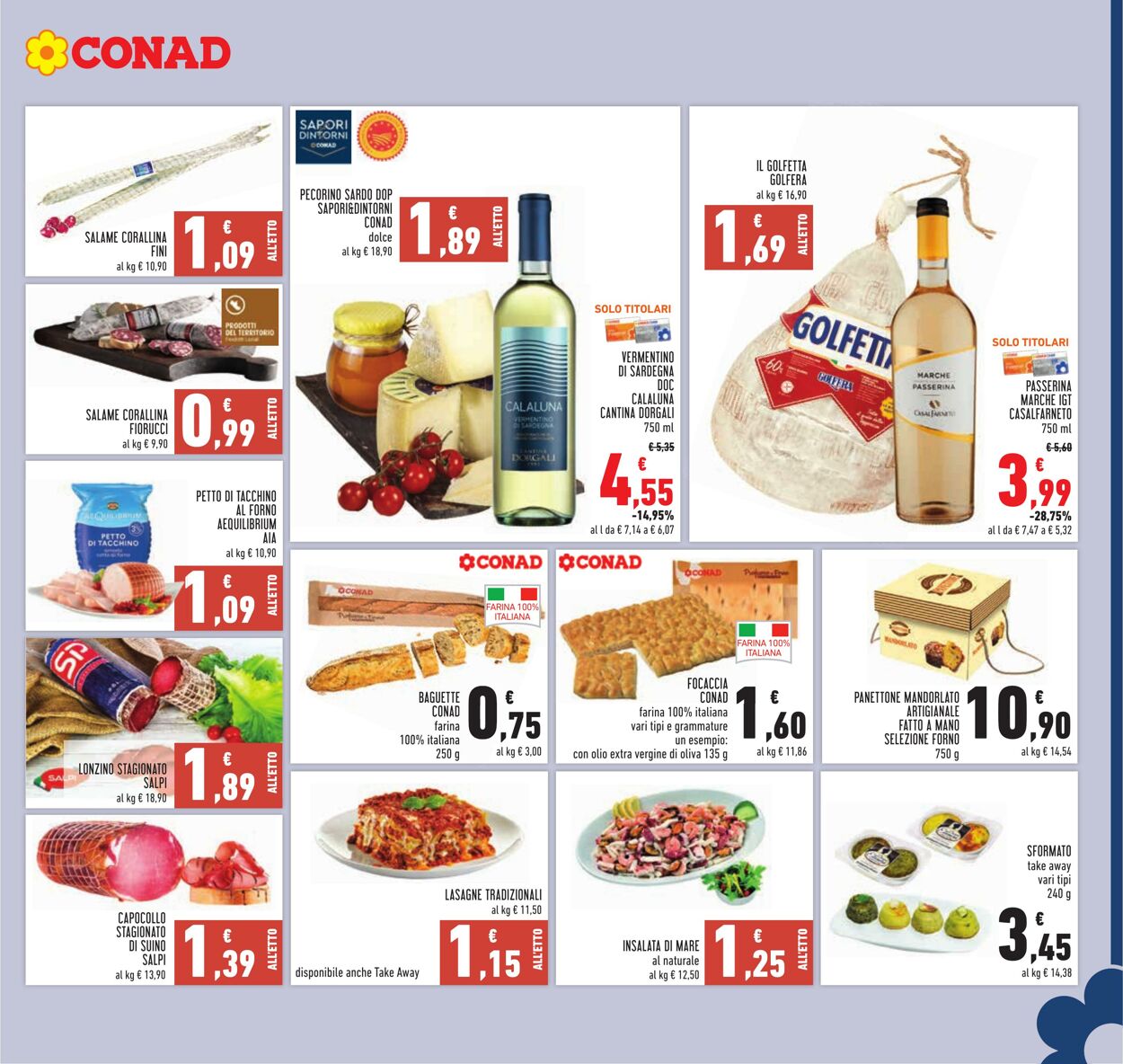 Volantino Conad 09.11.2024 - 26.12.2024