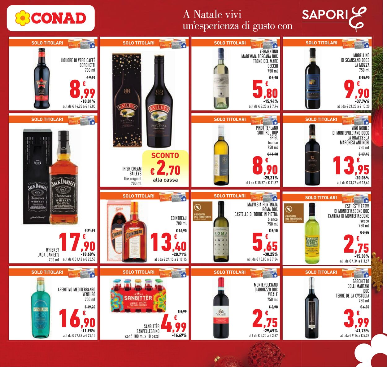 Volantino Conad 09.11.2024 - 26.12.2024