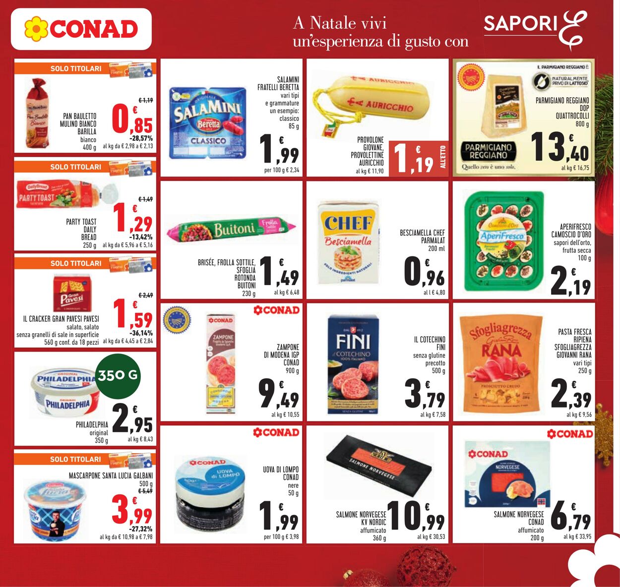 Volantino Conad 09.11.2024 - 26.12.2024