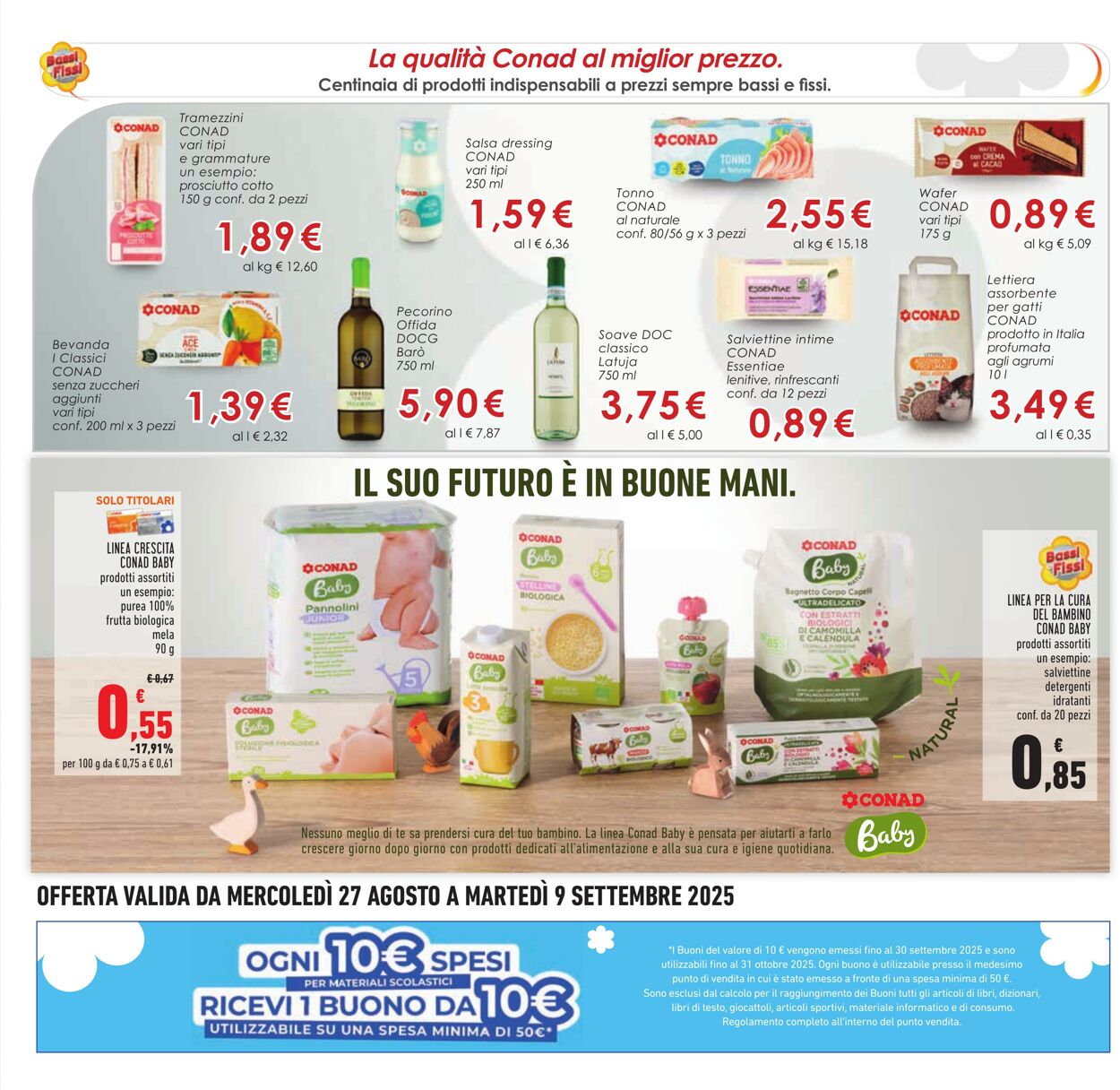 Volantino Conad 24.08.2025 - 24.08.2025