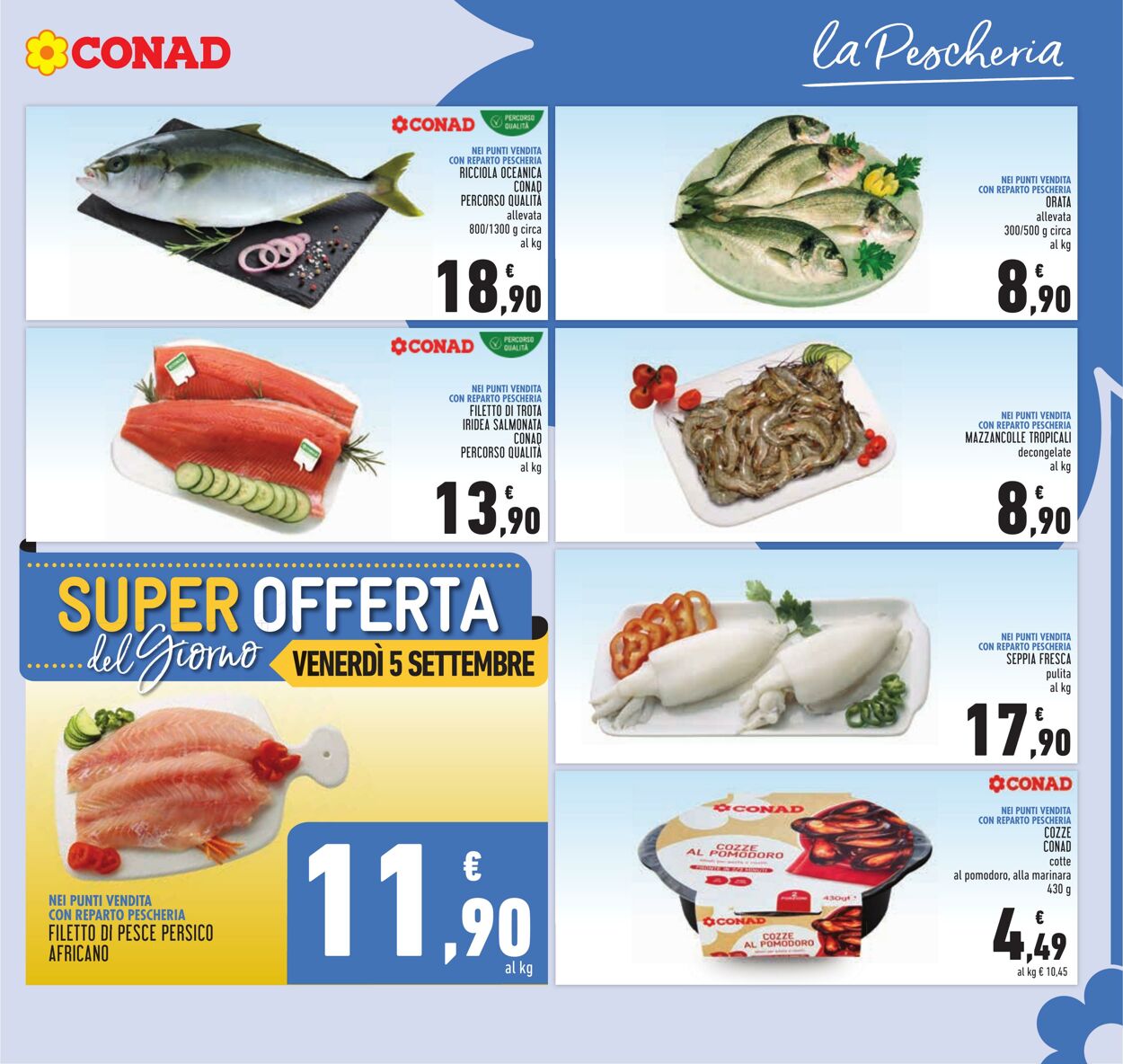 Volantino Conad 24.08.2025 - 24.08.2025