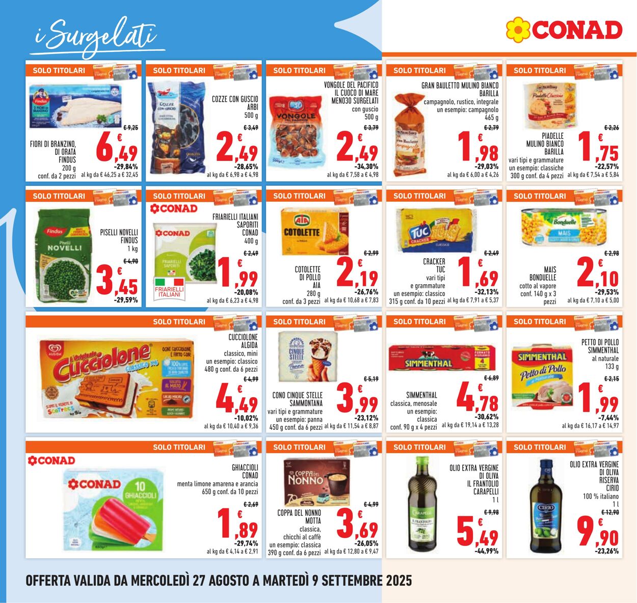 Volantino Conad 24.08.2025 - 24.08.2025