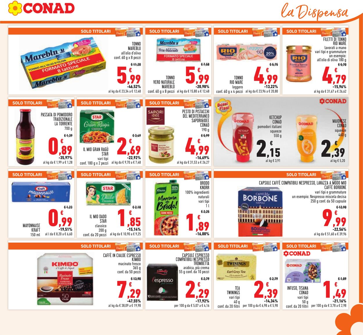 Volantino Conad 01.10.2025 - 01.10.2025