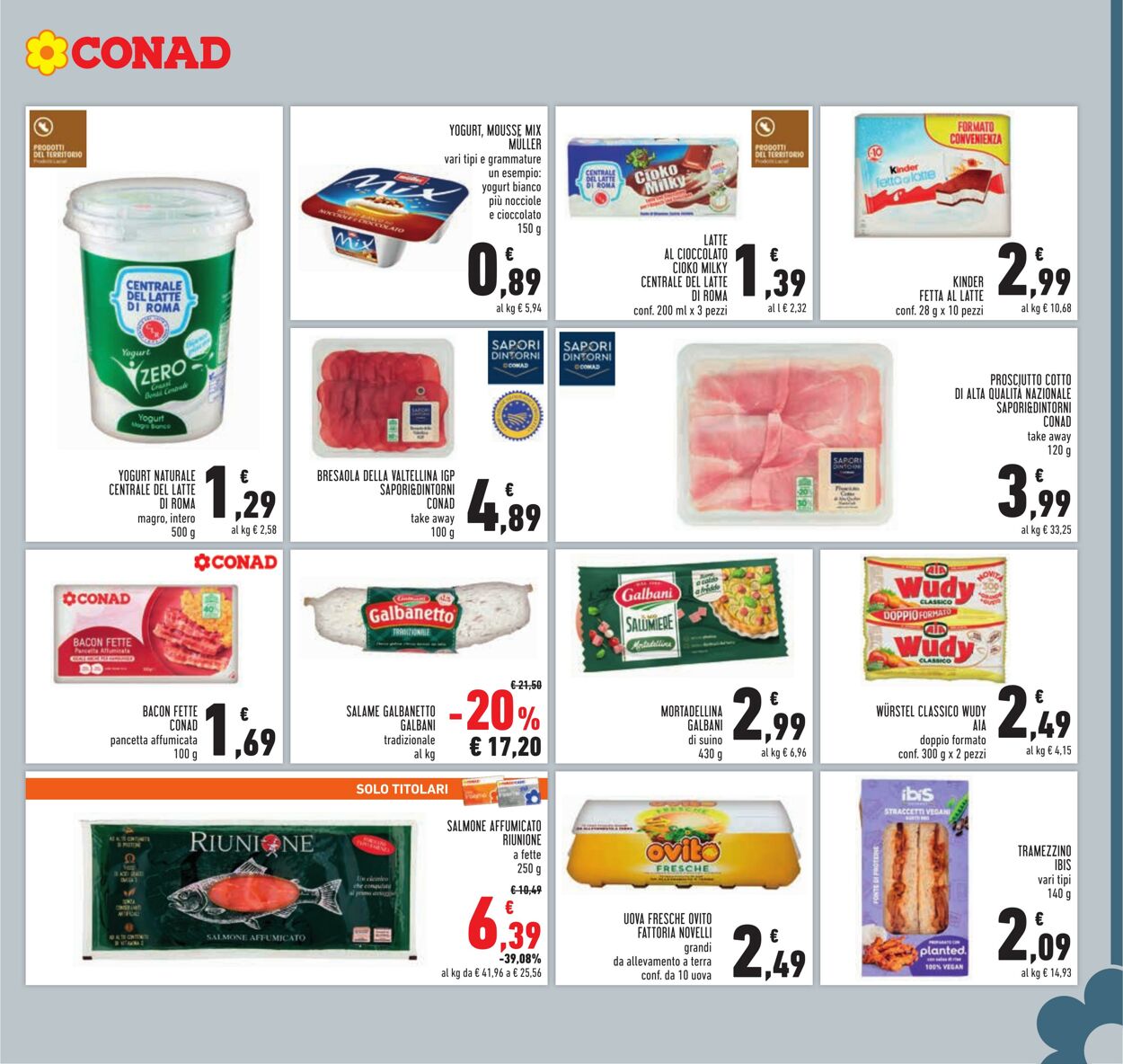 Volantino Conad 01.10.2025 - 01.10.2025