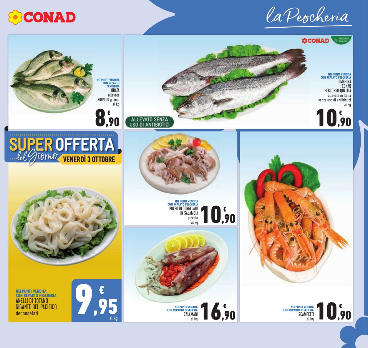 Volantino Conad 01.10.2025 - 01.10.2025