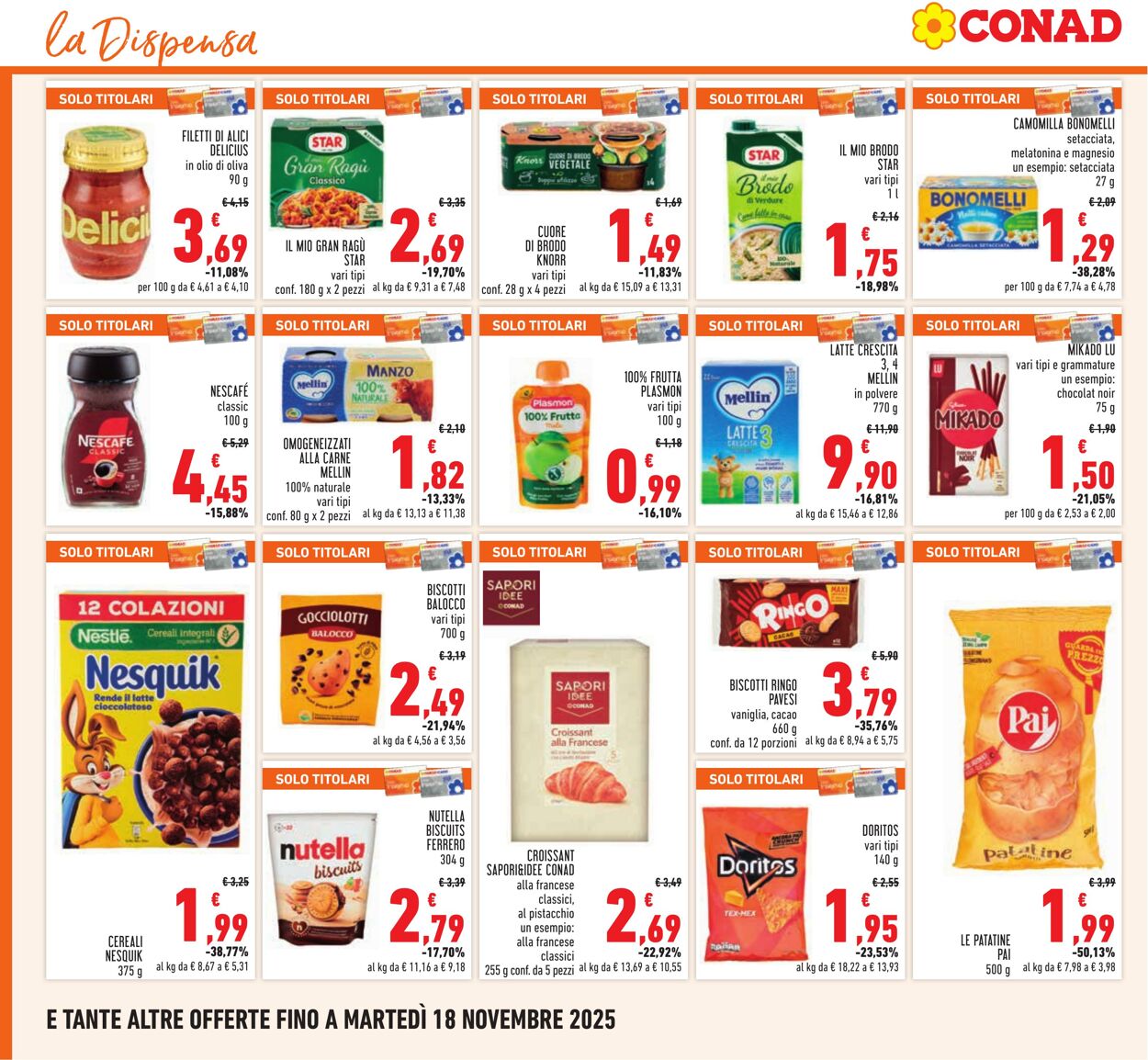 Volantino Conad 03.11.2025 - 03.11.2025