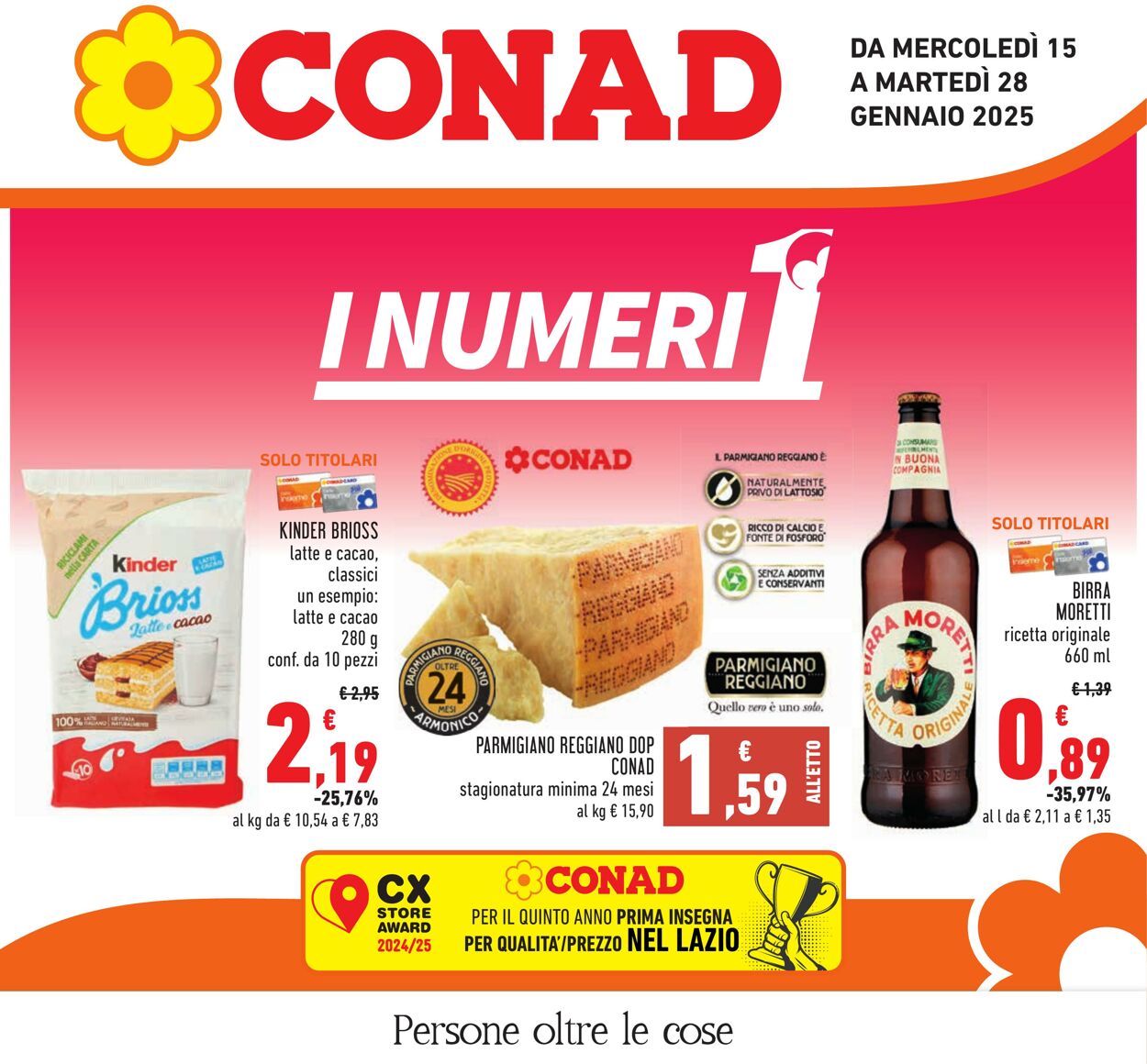 Volantino Conad 15.01.2025 - 28.01.2025