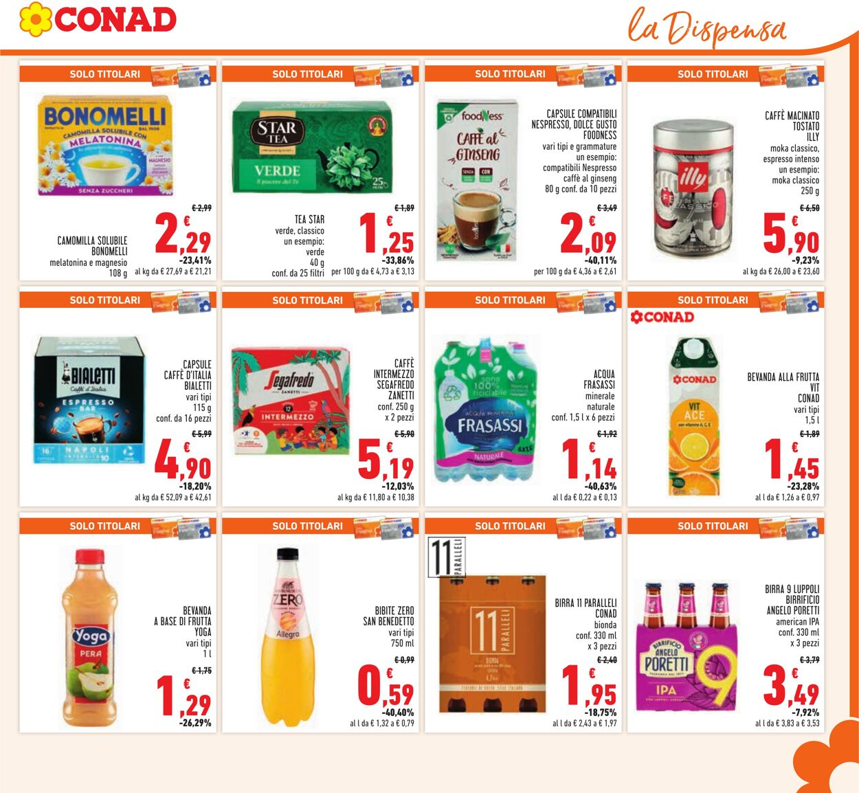 Volantino Conad 15.01.2025 - 28.01.2025