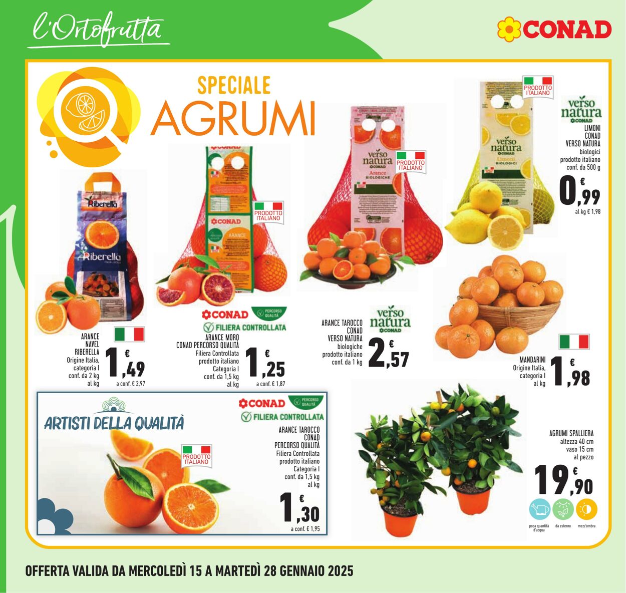 Volantino Conad 15.01.2025 - 28.01.2025