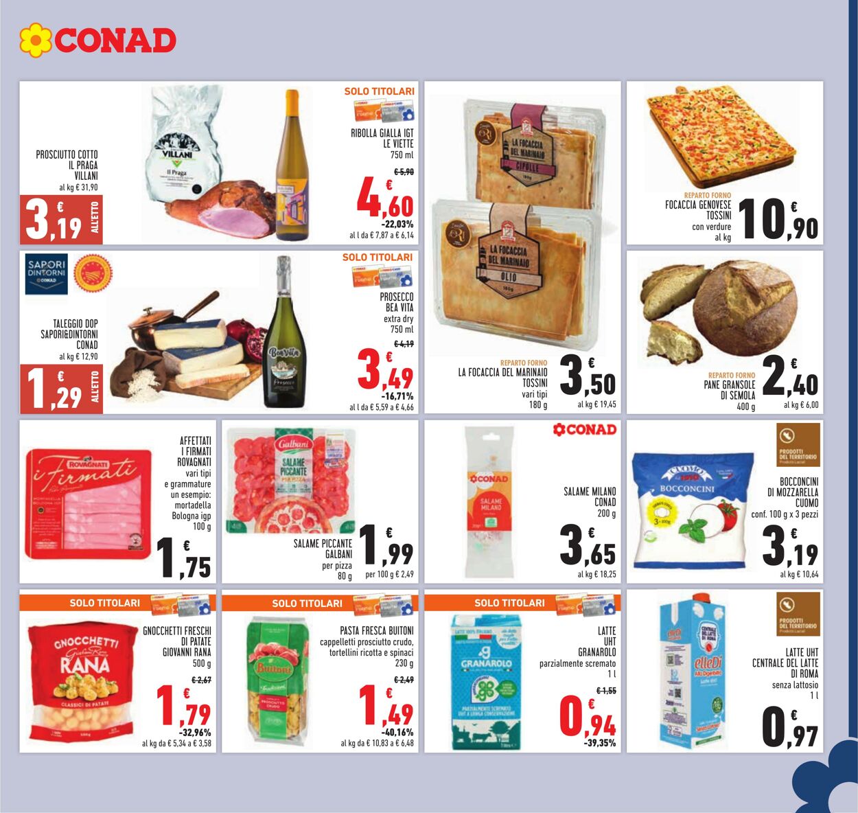 Volantino Conad 15.01.2025 - 28.01.2025