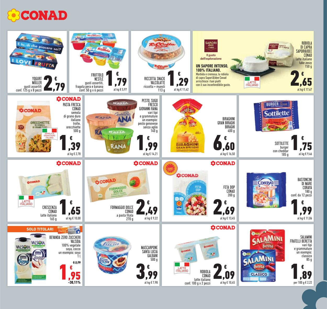 Volantino Conad 19.07.2023 - 30.07.2023