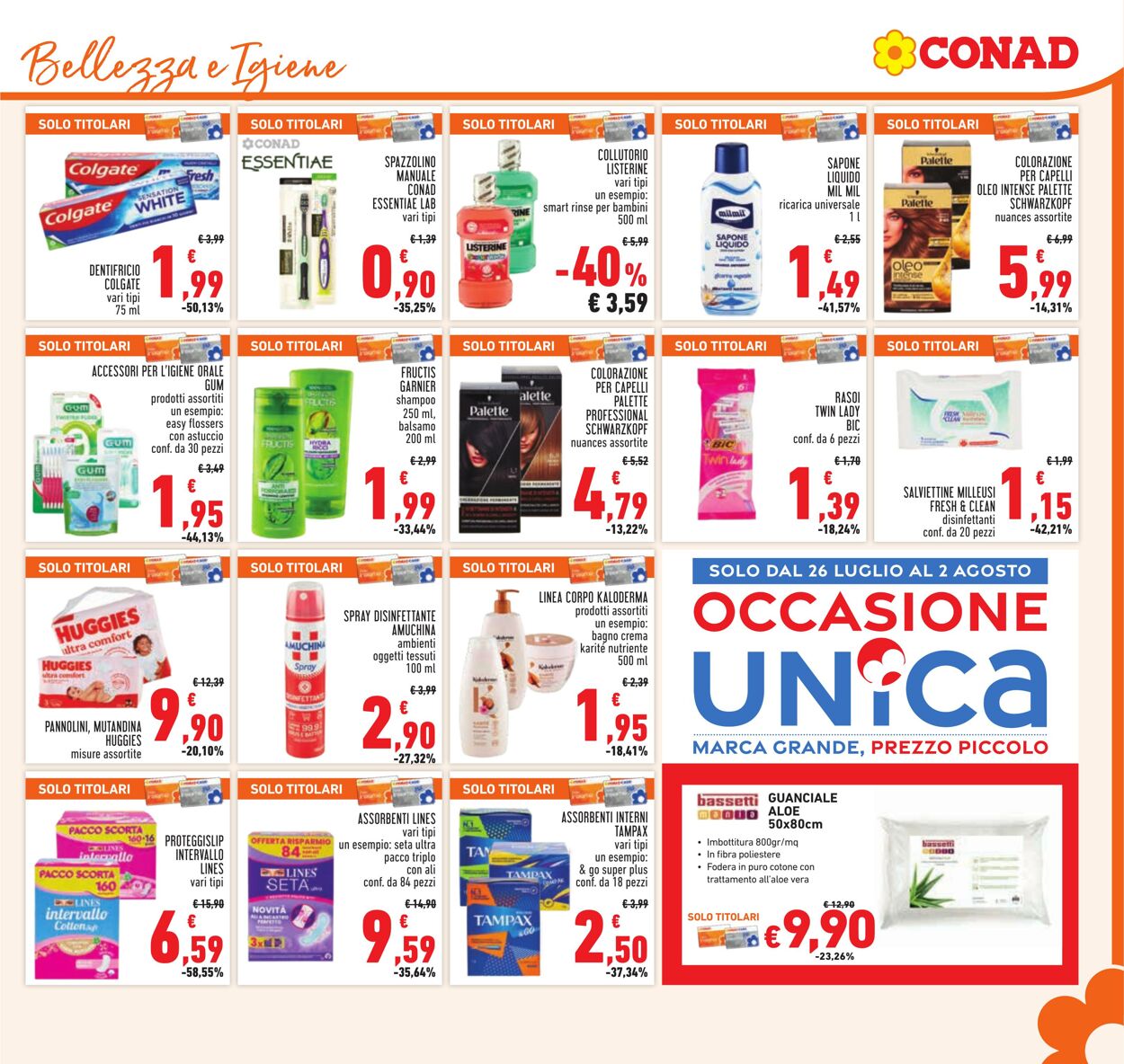 Volantino Conad 19.07.2023 - 30.07.2023