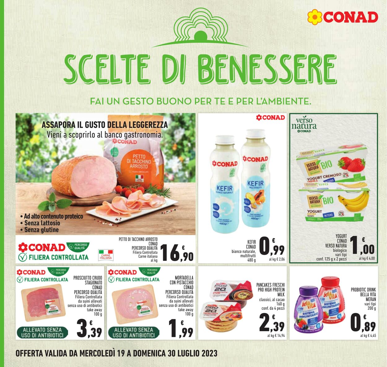 Volantino Conad 19.07.2023 - 30.07.2023