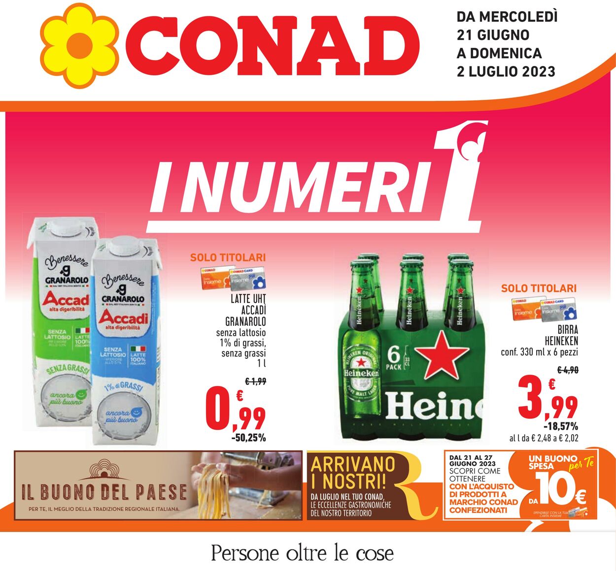 Volantino Conad 21.06.2023 - 02.07.2023