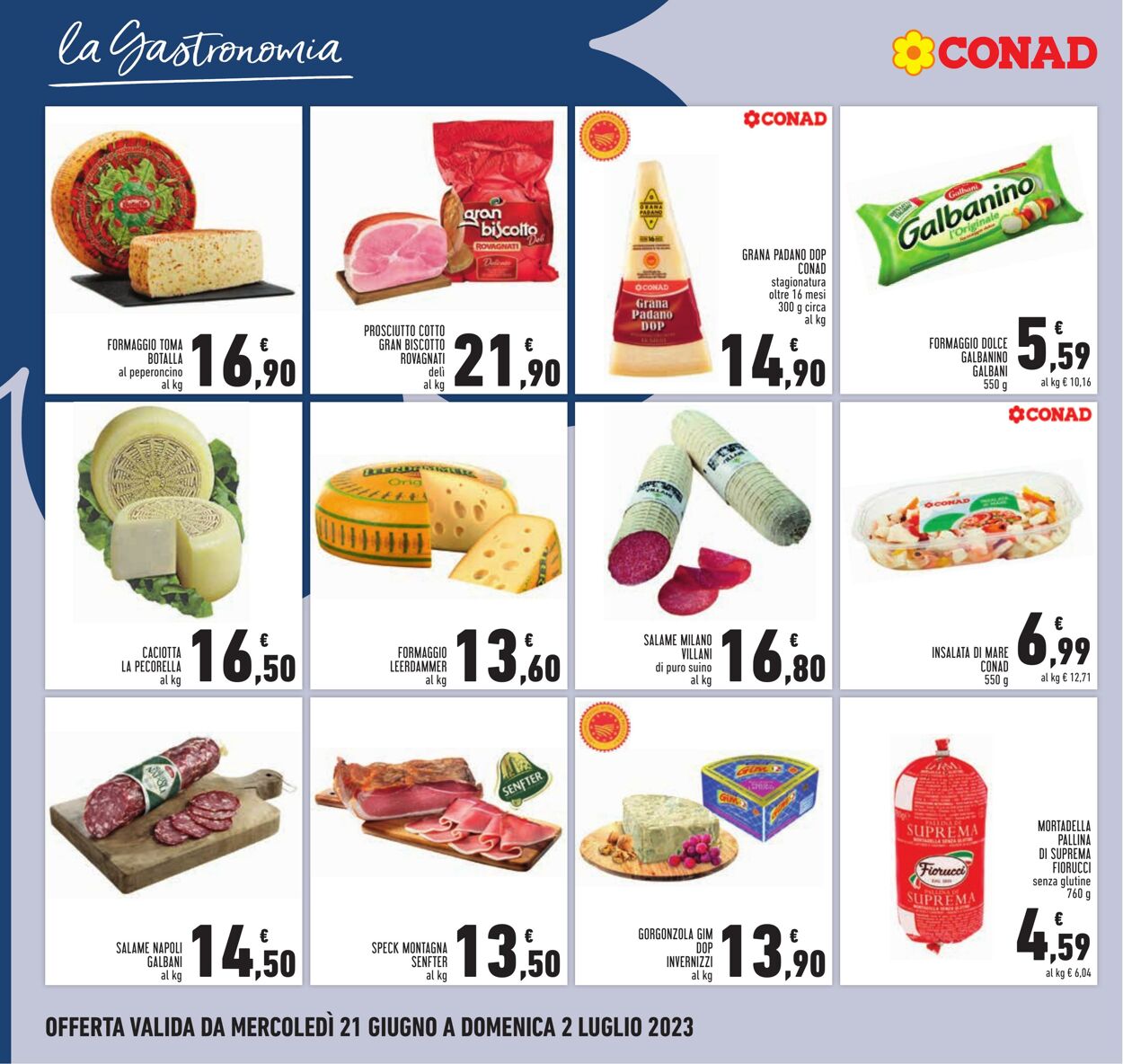 Volantino Conad 21.06.2023 - 02.07.2023