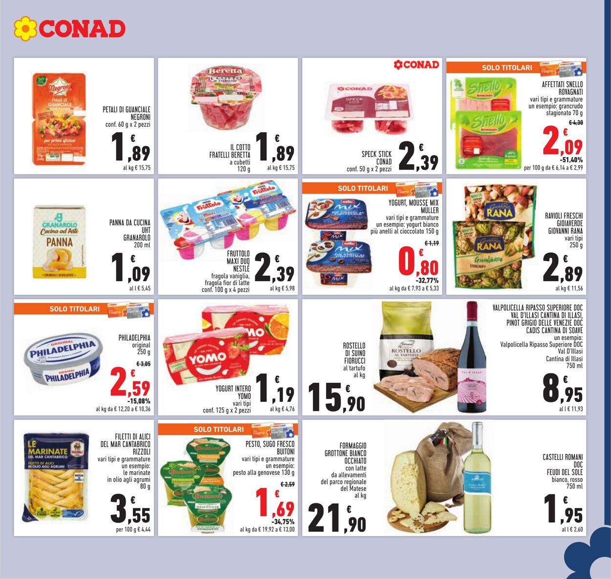 Volantino Conad 21.06.2023 - 02.07.2023