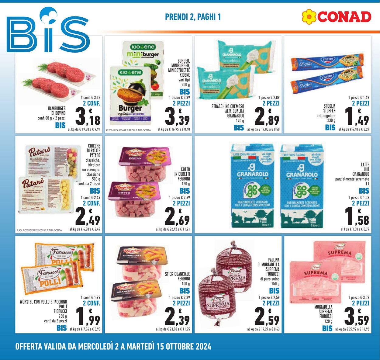 Volantino Conad 02.09.2024 - 15.10.2024