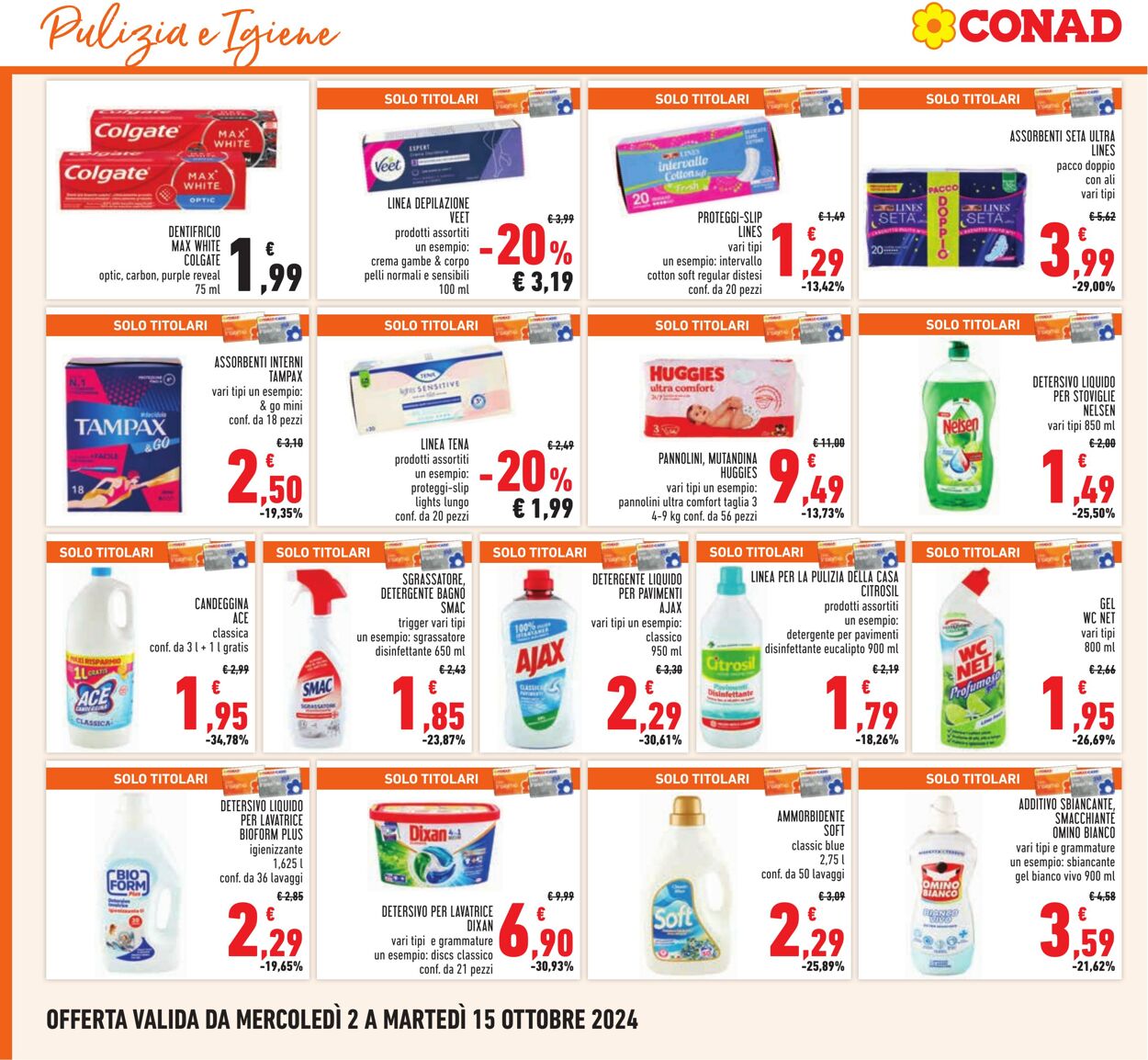 Volantino Conad 02.09.2024 - 15.10.2024