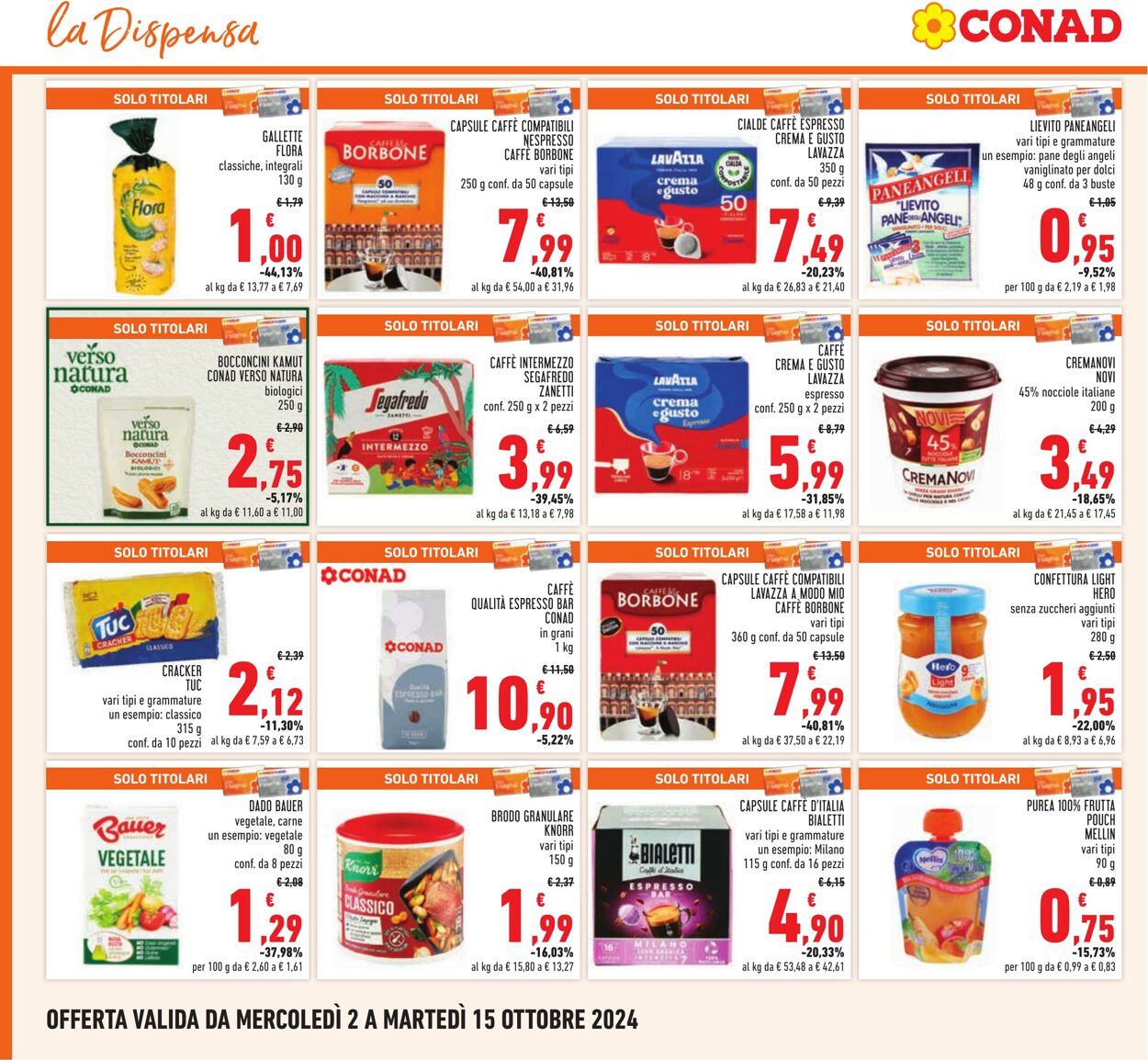 Volantino Conad 02.09.2024 - 15.10.2024