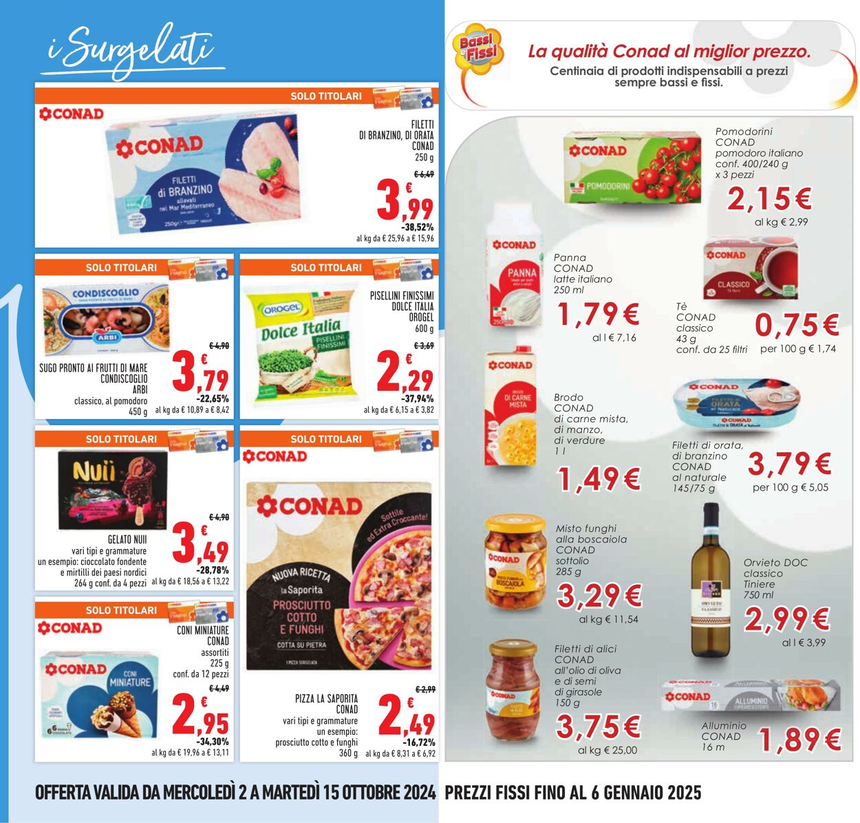 Volantino Conad 02.09.2024 - 15.10.2024