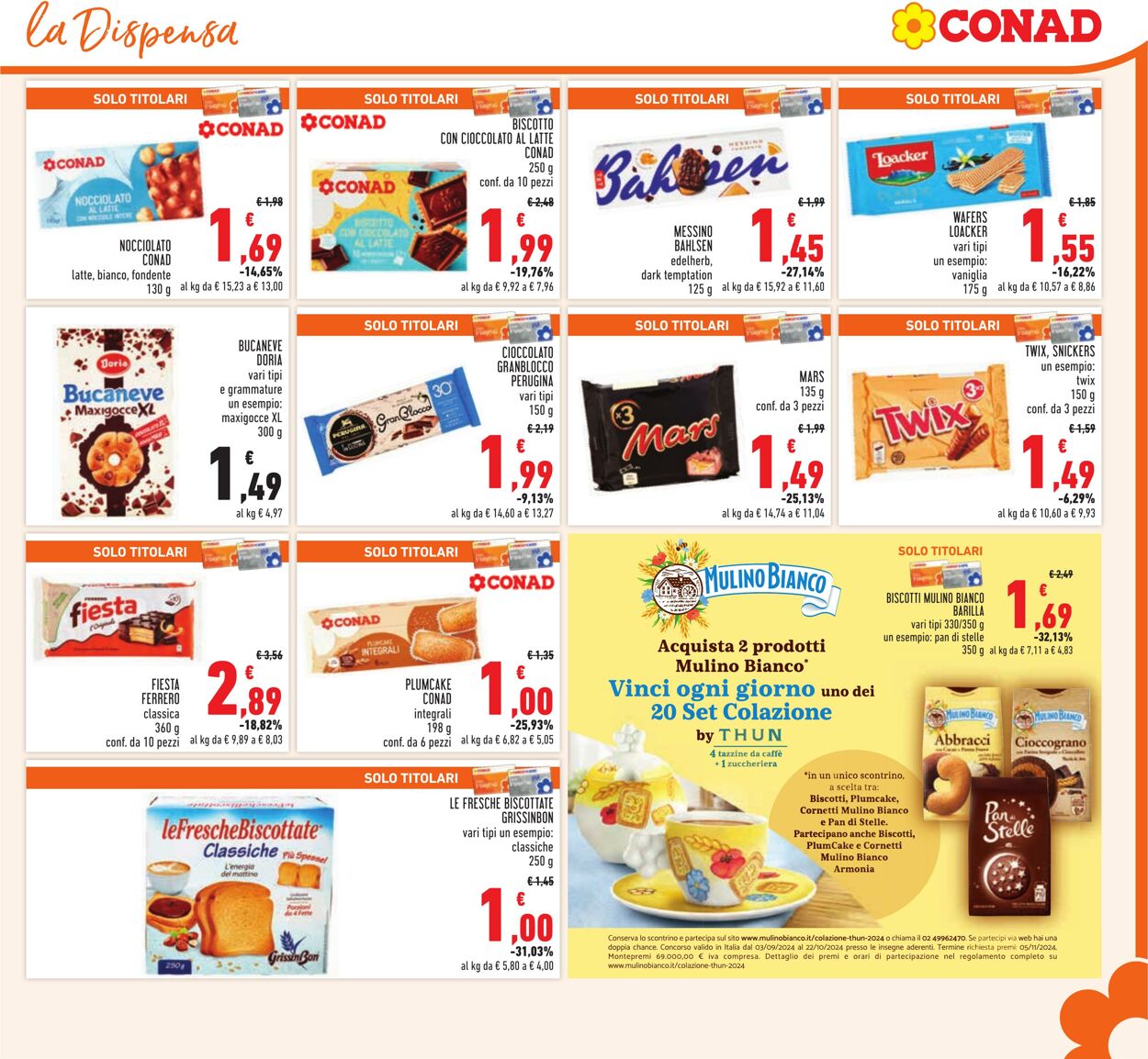 Volantino Conad 02.09.2024 - 15.10.2024