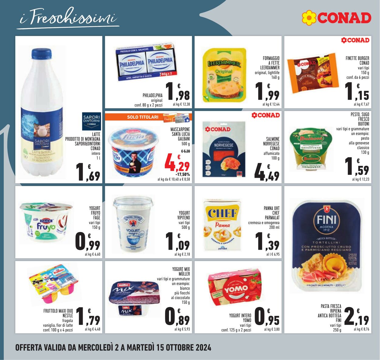 Volantino Conad 02.09.2024 - 15.10.2024