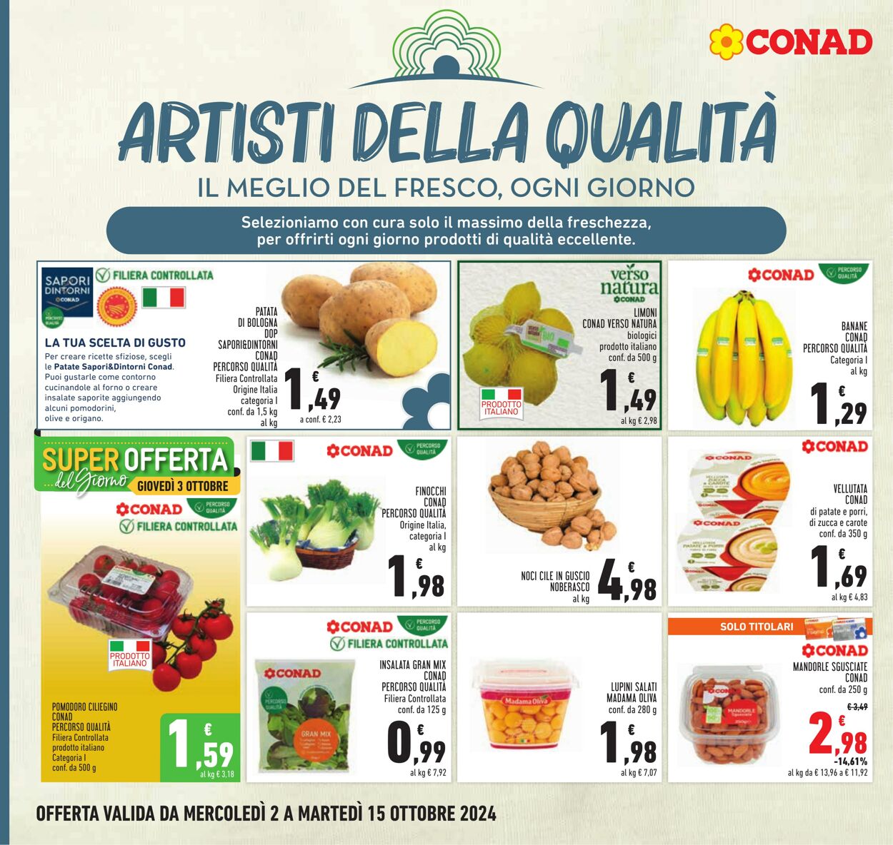 Volantino Conad 02.09.2024 - 15.10.2024