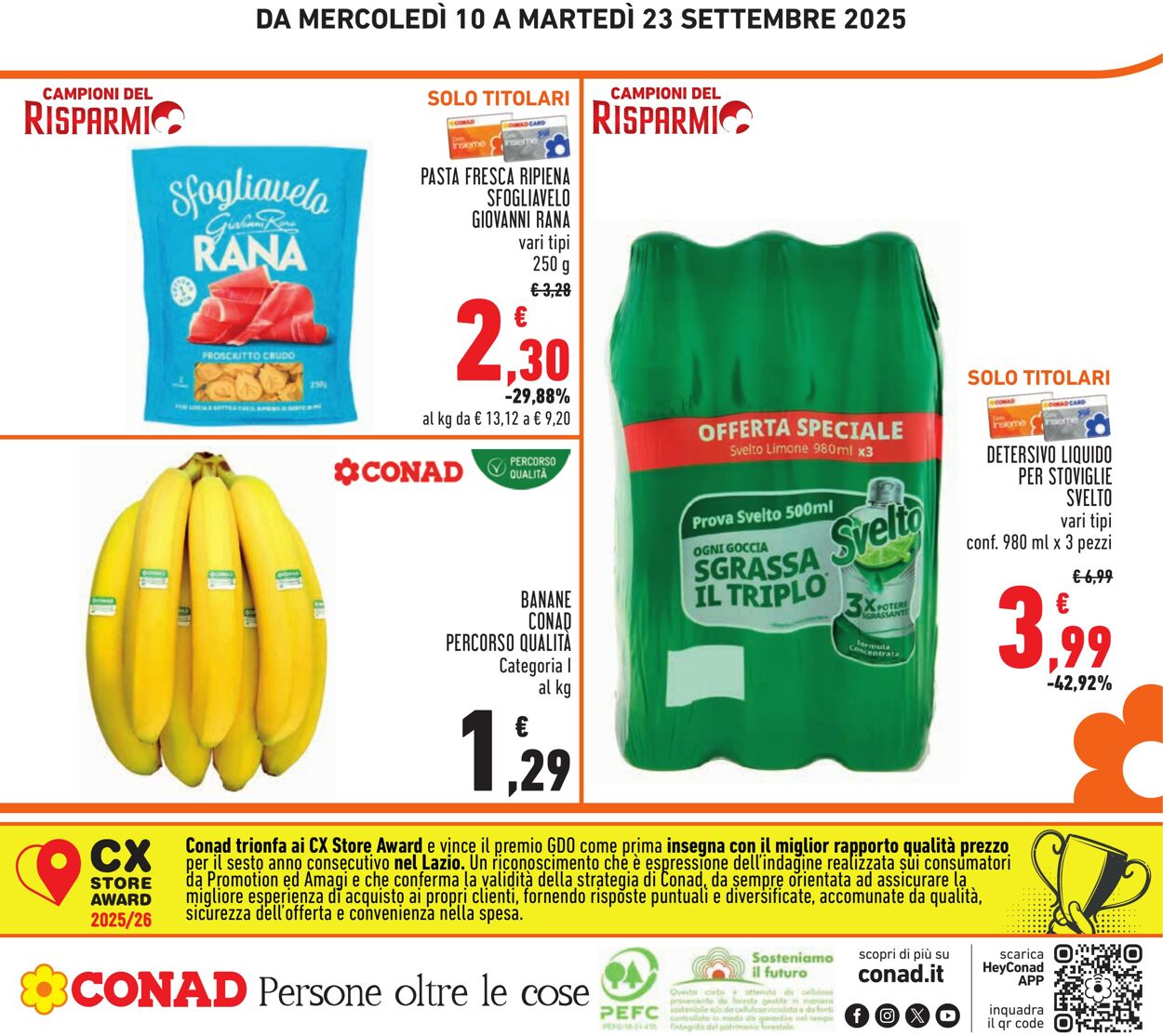 Volantino Conad 09.09.2025 - 09.09.2025