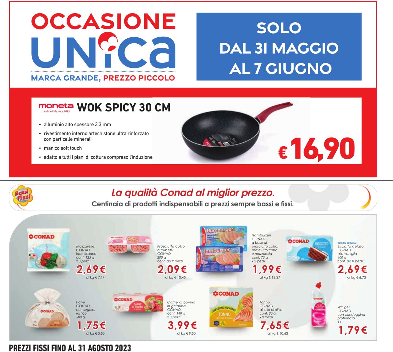 Volantino Conad 24.05.2023 - 04.06.2023