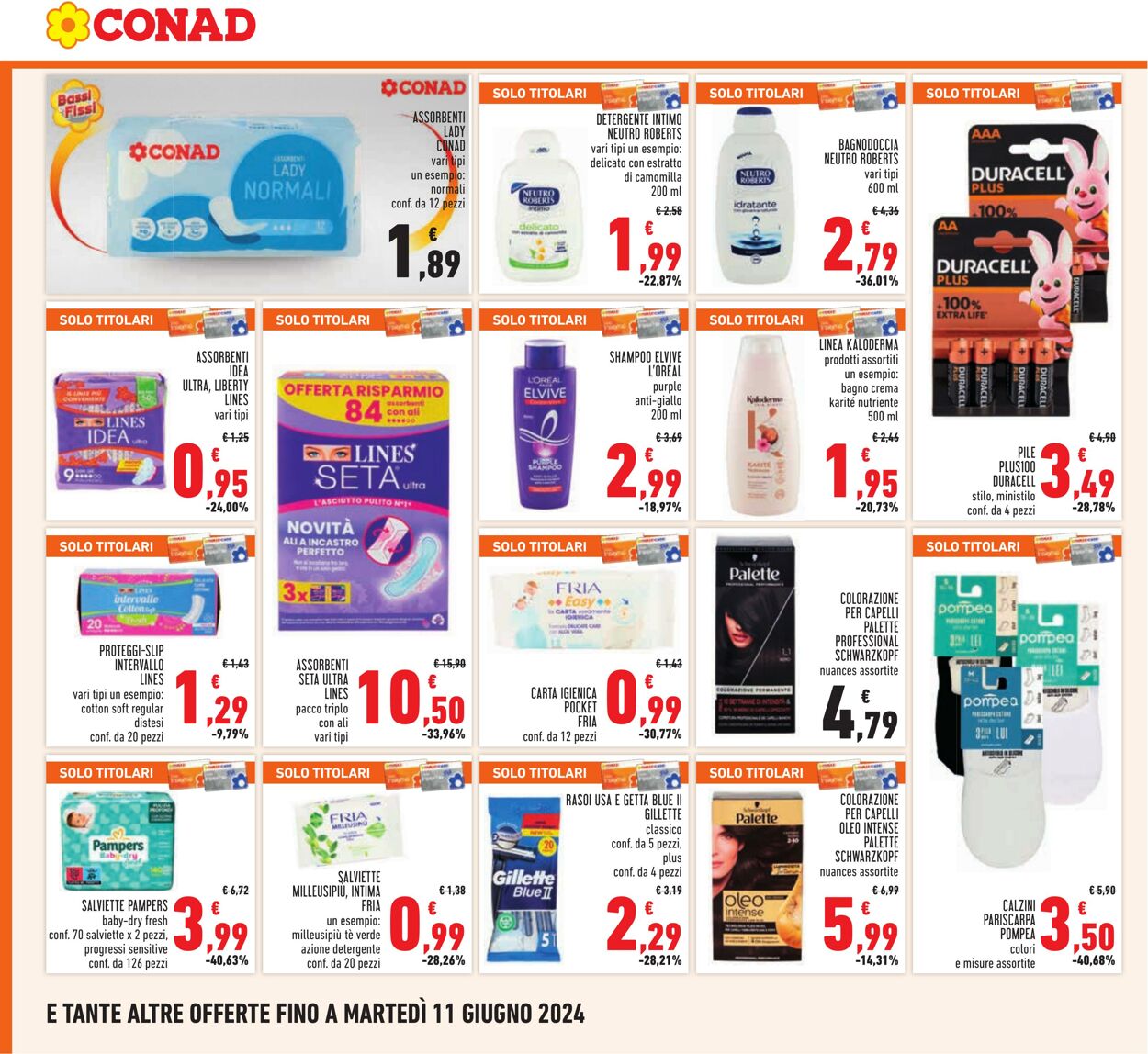 Volantino Conad 30.05.2024 - 08.06.2024